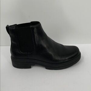 Abeo Classic Black Leather Booties